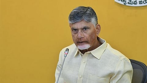 Andhra Pradesh CM Nara Chandrababu Naidu.