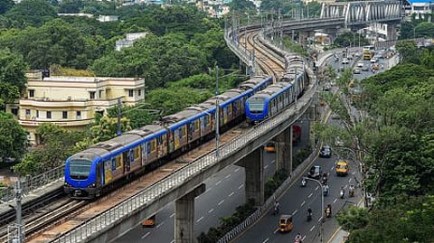 Image of metro train used for representational purposes only.