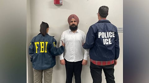 Harpreet Singh alias Happy Passia alias Jora, an 'alleged terrorist who had illegally entered the US', arrested by FBI.