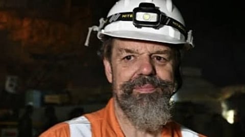 Professor Arnold Dix, President of the International Tunneling and Underground Space Association.