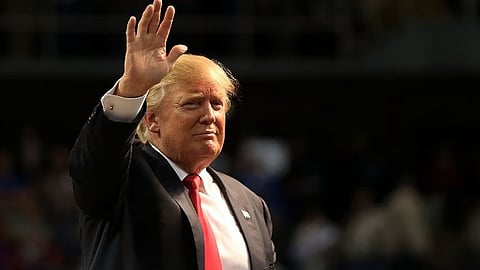 US President Donald J Trump