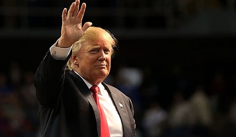 US President Donald J Trump