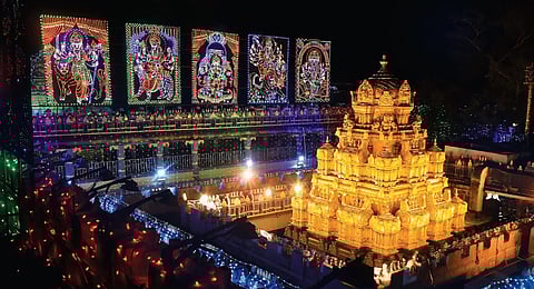 The incident of theft has triggered concerns among devotees, who urged the temple authorities to strengthen surveillance and deploy adequate security staff to prevent such incidents.