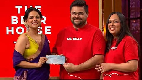 Harsh and Tanvi Somaiya of The Bear House receive funding from Shark, Namita Thapar