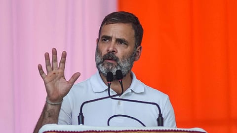 Congress leader and Leader of Opposition in the Lok Sabha Rahul Gandhi.