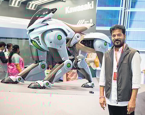 Chief Minister A Revanth Reddy at the Osaka World Expo in Japan