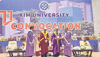 EY chief Rajiv Memani being felicitated