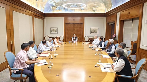 This is the third meeting of the Cabinet Committee on Security (CCS) in two weeks.