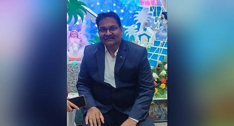 LIC branch manager Sushil Nathaniel who was killed in the terror attack.