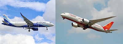 Indigo, Air India
