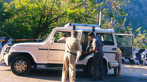 Security has been tightened at Tirumala, the sacred hill shrine of Lord Venkateswara