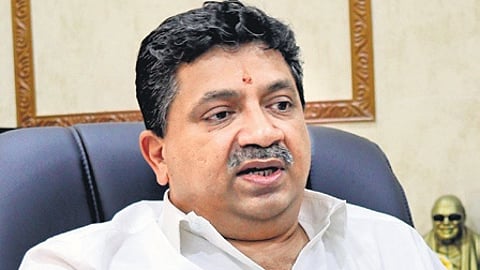 I-T Minister Palanivel Thiaga Rajan