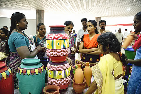 Through the deals, SHGs now find a better & wider market.