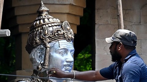 The statue of Basaveshwara. ( Used for representational purpose)