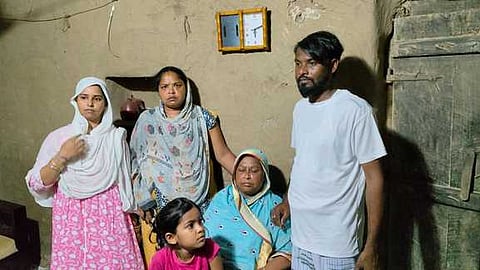 Razia Sultana and her family members.