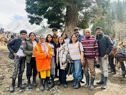 Pahalgam terror attack, Tourist who survived