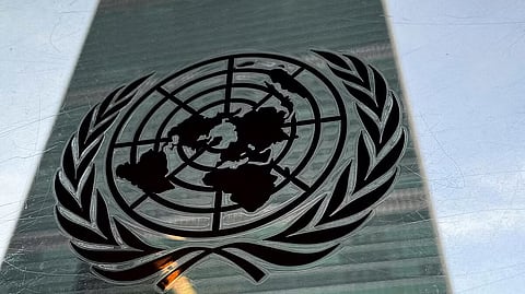 The United Nations logo. Image used for representation purposes only.