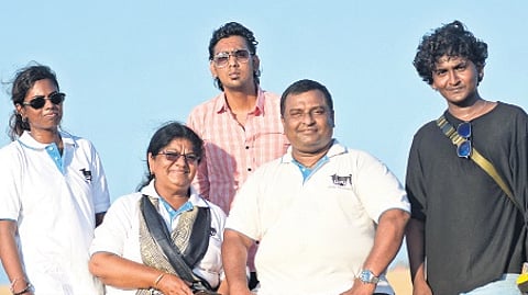 Ganapathy Subramaniam and his team