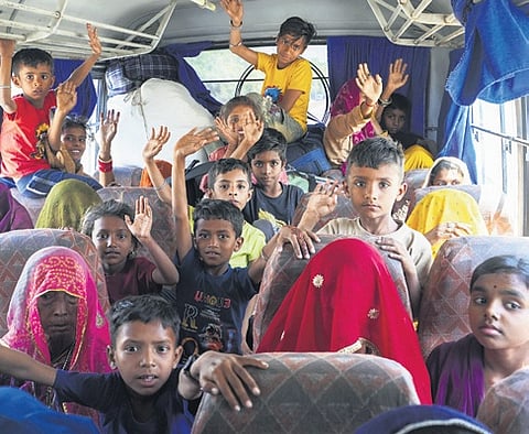 Heartbreak amid exodus: Separations on both sides