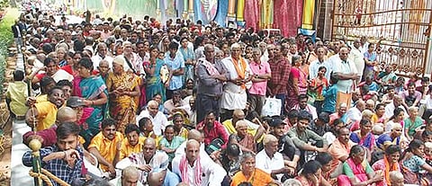 Following extensive discussions, inspections, and a successful trial run, TTD reorganised the serpentine queue lines into secure blocks, each accommodating up to 400 pilgrims.