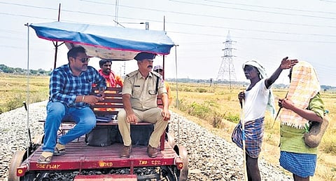 Railway Protection Force personnel conducted awareness programs to the villagers as part of Cattle Run Over campaign in Piduguralla and Nadikudi in Palnadu district