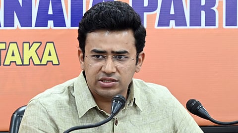 Bengaluru South BJP MP Tejasvi Surya