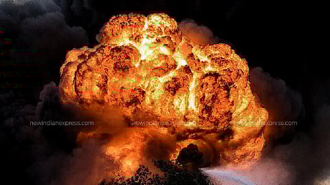 Blast, Explosion, fire