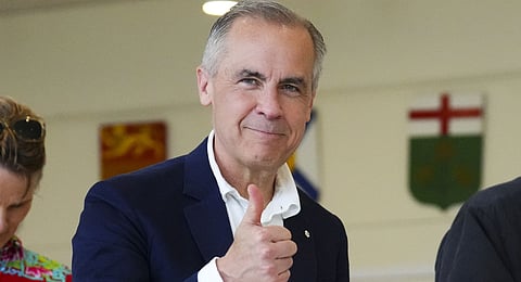 Canada's new Prime Minister and Liberal Leader Mark Carney