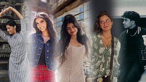 From left to right: Uthara Jayan, Hashna Sivasothilingam, Amisha Jayaram,Anubhya Rana and Shiva Soorya