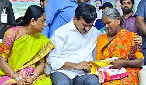 At a recent Bhu Bharati Act-2025 awareness event held at Nani Gardens in Warangal.