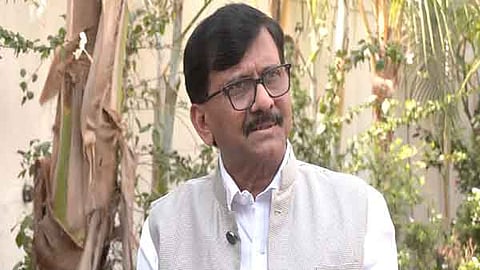 Shiv Sena (UBT) leader and Rajya Sabha member Sanjay Raut.