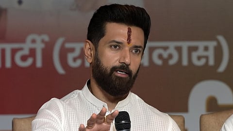 Union minister and LJP chief Chirag Paswan.