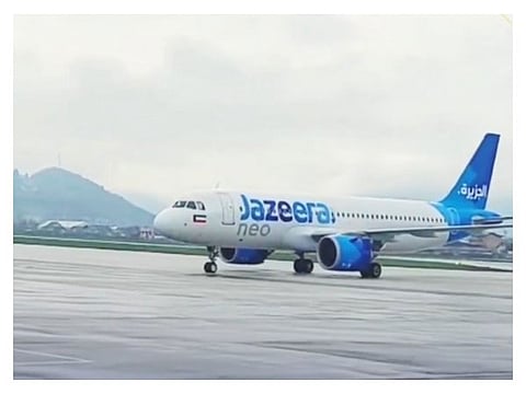 A Jazeera Airways flight operating from Kuwait to Chennai experienced an unscheduled disruption early Monday morning after a technical issue rendered the aircraft unserviceable.