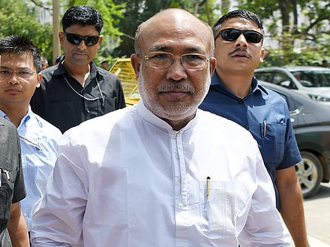 former Manipur CM N Biren Singh