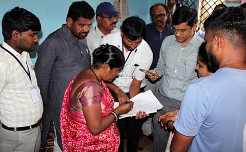 Socio-Economic and Educational Survey duty used for representative purpose.