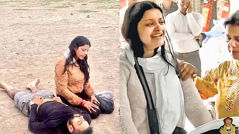 Images of Himanshi, sitting beside her husband’s body with her wedding chooda still on, had moved the nation to tears.