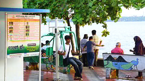 Open gym at Panangad Jetty