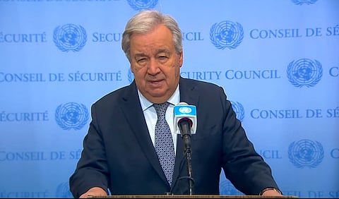 UN Secretary-General Antonio Guterres