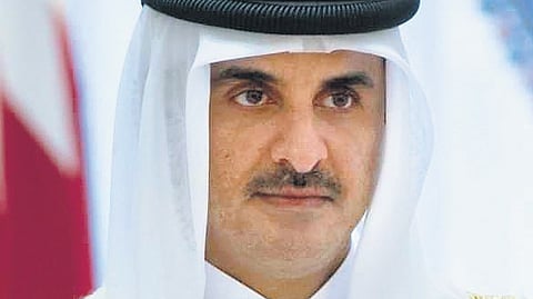 Amir of Qatar Sheikh
Tamim Bin Hamad Al-Thani