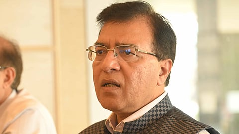 Rajeev Jain, Media Advisor to the Government of India interacting with the media on Monday.