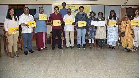 Book release on Bussina kathegalu ( Bus stories )short stories on Buses in Bengaluru on Monday jointly organised by Bengaluru Bus Prayanikara vedike , Samvada etc.