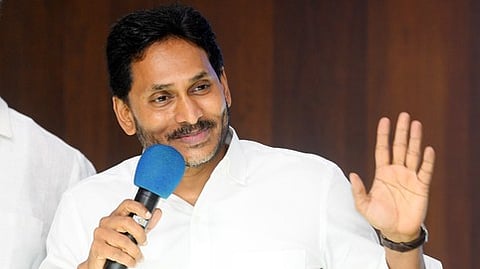 Former Chief Minister and YSRCP President YS Jagan Mohan Reddy.