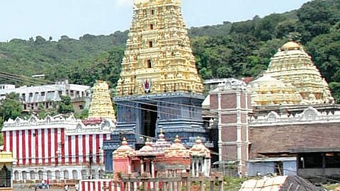 Simhachalam temple.