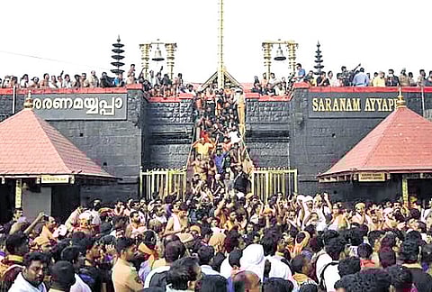 In preparation for Murmu’s visit, strict restrictions may be imposed in Sabarimala, including curbs on virtual queue bookings.
