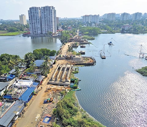 The Kochi canal rejuvenation project estimated at Rs 3,716.10 crore, will allow small boats to operate in these canals.