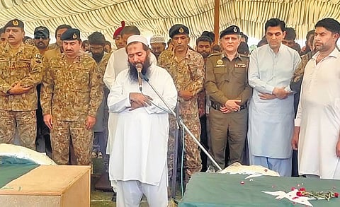 Terrorists killed by Indian strikes being given state funeral in Pakistan