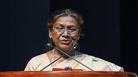 President recalled Ammu Swaminathan, Annie Mascarene, Dakshayani Velayudhan, Justice Anna Chandy, and Justice Fathima Beevi as Kerala’s trailblazing women leaders.