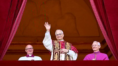 Newly elected Pope Leo XIV