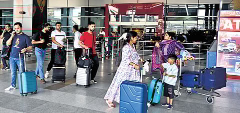 Four international arrivals, five international departures, 63 domestic arrivals and 66 domestic departures have been cancelled amid increasing tensions between India and Pakistan | Parveen Negi