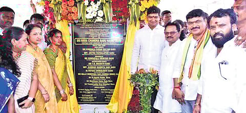 MSME Minister K Srinivas lays stone for MSME Park in Vizianagaram